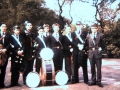 (404) 1961 - Band (5) Kelvingrove Park - Highland Shield