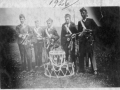 (62) John Atwell, W. Hewitt, W. Grant, ---, Jack Atwell 1926